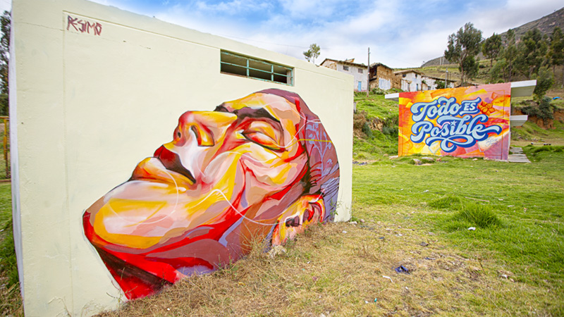 Arte que impacta el espacio público como lienzo artístico | Universidad Continental en Despierta Pucará