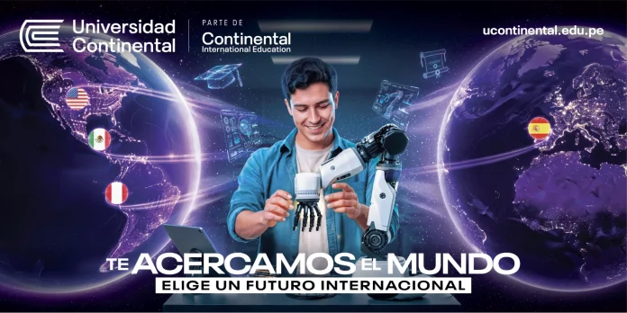 Joven estudiante con acceso a educación universitaria te acercamos el mundo