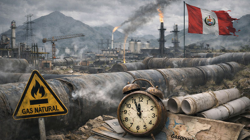 Crisis del gas en Perú: fragilidad del sistema energético