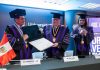 Julio Velarde recibe el Doctor Honoris Causa de la UC por su aporte a la estabilidad económica del Perú Julio Velarde recibe el Doctor Honoris Causa de la Universidad Continental